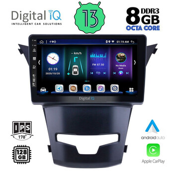 DIGITAL IQ BXD 8653_CPA (9inc) MULTIMEDIA TABLET SSANGYANG KORANDO mod. 2014&gt;