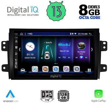 DIGITAL IQ BXD 8688_CPA (9inc) MULTIMEDIA TABLET for FIAT SEDICI – SUZUKI SX4 mod. 2005-2013