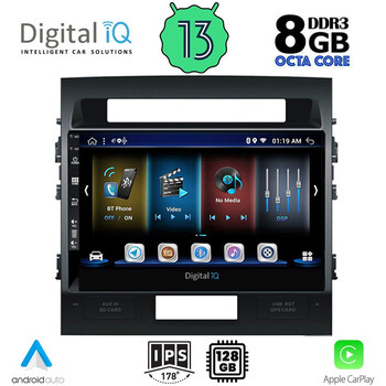DIGITAL IQ BXD 8724_CPA (10inc) MULTIMEDIA TABLET for TOYOTA LANDCRUISER mod. 2008-2015
