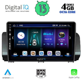 DIGITAL IQ BXD 6109_CPA (9inc) MULTIMEDIA TABLET for DACIA LOGAN - SANDERO - JOGGER mod. 2020&gt;