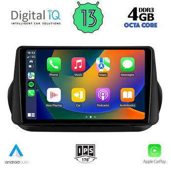 DIGITAL IQ BXD 6142_CPA (9inc) MULTIMEDIA TABLET for CITROEN – FIAT – PEUGEOT mod. 2008-2018