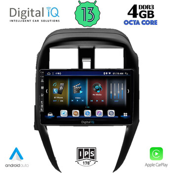 DIGITAL IQ BXD 6472_CPA (10inc) MULTIMEDIA TABLET for NISSAN SUNNY - ALMERA mod. 2015-2016