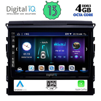 DIGITAL IQ BXD 6725_CPA (9inc) MULTIMEDIA TABLET for TOYOTA LANDCRUISER mod. 2016-2019