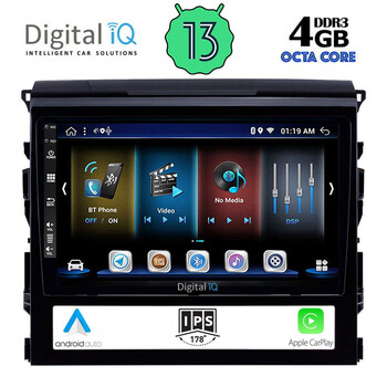 DIGITAL IQ BXD 6725_CPA (9inc) MULTIMEDIA TABLET for TOYOTA LANDCRUISER mod. 2016-2019