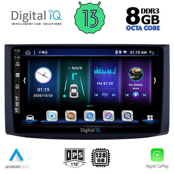 DIGITAL IQ BXD 8072_CPA (9inc) MULTIMEDIA TABLET for CHEVROLET AVEO mod. 2006-2010