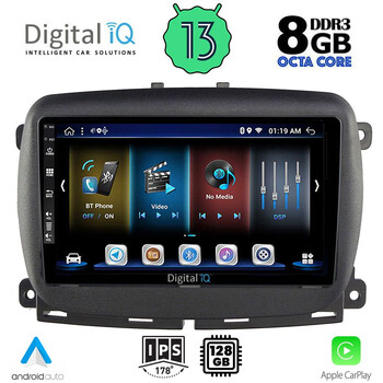 DIGITAL IQ BXD 8131_CPA (9inc) MULTIMEDIA TABLET for FIAT 500 mod. 2016&gt;