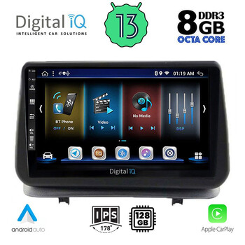 DIGITAL IQ BXD 8543_CPA (9inc) MULTIMEDIA TABLET for RENAULT CLIO mod. 2005-2011