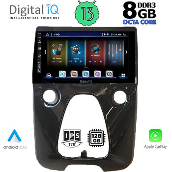 DIGITAL IQ BXD 8708_CPA A/C (10inc) MULTIMEDIA TABLET for CITROEN C1-PEUGEOT 108-TOYOTA AYGO mod. 2014&gt;