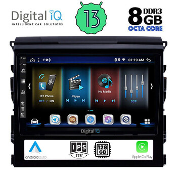 DIGITAL IQ BXD 8725_CPA (9inc) MULTIMEDIA TABLET for TOYOTA LANDCRUISER mod. 2016-2019