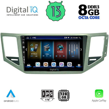 DIGITAL IQ BXD 8745_CPA (10inc) MULTIMEDIA TABLET for VW GOLF SPORTSVAN mod. 2014&gt;