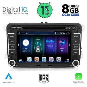 DIGITAL IQ BXE 804_CPA (7"_DVD) MULTIMEDIA for VW – SKODA – SEAT GROUP mod. 2004-2014