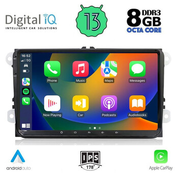 DIGITAL IQ BXE 889_CPA (9" DECK) MULTIMEDIA for VW – SKODA – SEAT GROUP mod. 2004-2014