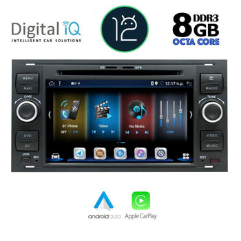 DIGITAL IQ BXE 802_CPA (7" DVD) MULTIMEDIA for FORD mod. 2004-2008