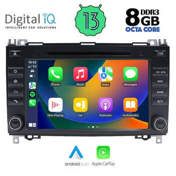 DIGITAL IQ ΒΧΕ 868_CPA (8'' DVD) MULTIMEDIA for MERCEDES A – B – SPRINTER – VITO – VIANO mod. 2004-2020