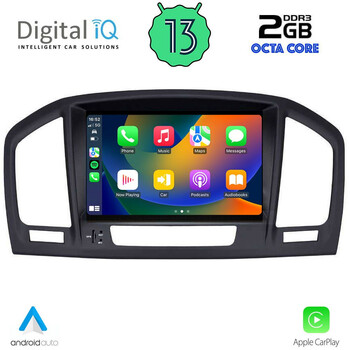 DIGITAL IQ MSF 314_CPA (8” DECK) MULTIMEDIA for OPEL INSIGNIA mod. 2008-2013 – SAAB 9.5 mod. 2006-2012