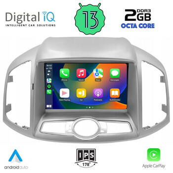 DIGITAL IQ RTC 5071_CPA (9inc) MULTIMEDIA for CHEVROLET CAPTIVA mod. 2012&gt;
