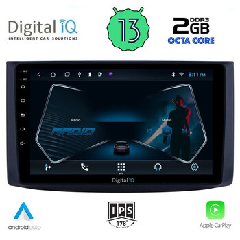 DIGITAL IQ RTC 5072_CPA (9inc) MULTIMEDIA TABLET for CHEVROLET AVEO mod. 2006-2010
