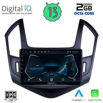 DIGITAL IQ RTC 5077_CPA (9inc) MULTIMEDIA TABLET for CHEVROLET CRUZE mod. 2013-2015