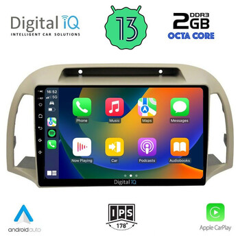 DIGITAL IQ RTC 5457_CPA (9inc) MULTIMEDIA TABLET for NISSAN MICRA K12 mod. 2002-2010