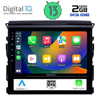 DIGITAL IQ RTC 5725_CPA (9inc) MULTIMEDIA TABLET for TOYOTA LANDCRUISER mod. 2016-2019