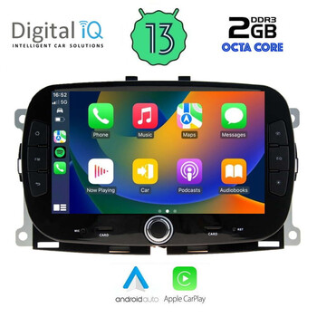 DIGITAL IQ MSF 398_CPA (7'' DECK) MULTIMEDIA for FIAT 500 mod. 2016&gt;