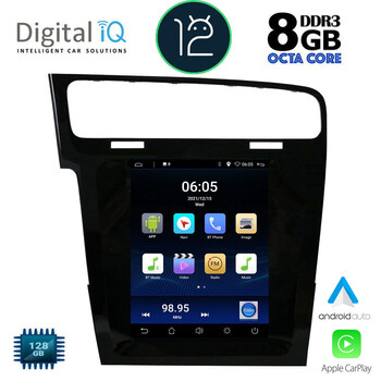 DIGITAL IQ BXD 8985_CPA TESLA STYLE  for VW GOLF 7 mod. 2013&gt;