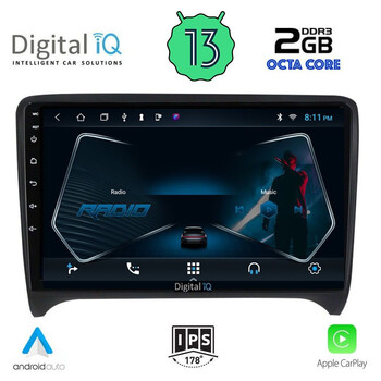 DIGITAL IQ RTC 5009_CPA (9inc) MULTIMEDIA TABLET for AUDI TT  mod. 2007-2015