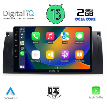 DIGITAL IQ RTC 5045_CPA (9inc) MULTIMEDIA TABLET for BMW Series 5 (E39) mod. 1997-2005 | X5 (E53) mod. 1999-2006