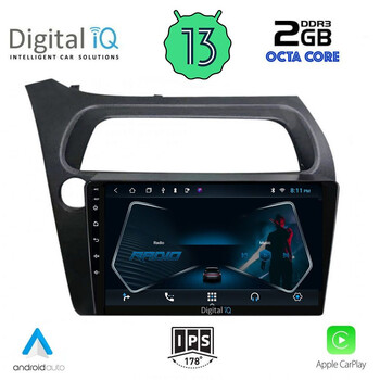 DIGITAL IQ RTC 5189_CPA (9inc) MULTIMEDIA TABLET for HONDA CIVIC 3D-5D mod. 2006-2012