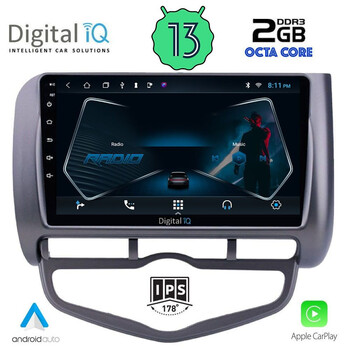 DIGITAL IQ RTC 5210_CPA CLIMA (9inc) MULTIMEDIA TABLET for HONDA JAZZ mod. 2002-2008