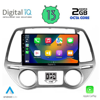DIGITAL IQ RTC 5227_CPA CLIMA (9inc) MULTIMEDIA TABLET for HYUNDAI i20 mod. 2008-2012