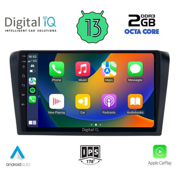 DIGITAL IQ RTC 5365_CPA (9inc) MULTIMEDIA TABLET for MAZDA 3 mod. 2003-2008