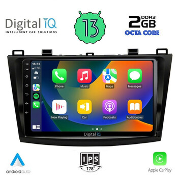 DIGITAL IQ RTC 5366_CPA (9inc) MULTIMEDIA TABLET for MAZDA 3 mod. 2009-2014