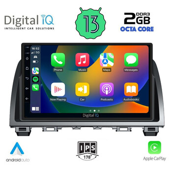 DIGITAL IQ RTC 5378_CPA (9inc) MULTIMEDIA TABLET for MAZDA 6 mod. 2012-2017