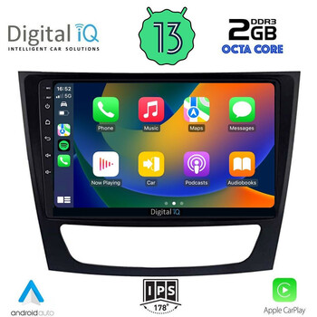 DIGITAL IQ RTC 5408_CPA (9inc) MULTIMEDIA TABLET for MERCEDES E (W211) – CLS (W219) mod. 2003-2009