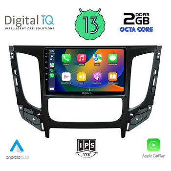 DIGITAL IQ RTC 5437_CPA CLIMA (9inc) MULTIMEDIA TABLET for MITSUBISHI L200 mod. 2015&gt; με CLIMA