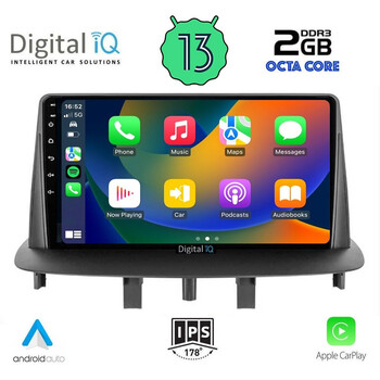 DIGITAL IQ RTC 5556_CPA (9inc) MULTIMEDIA TABLET for RENAULT MEGANE 3 mod. 2009-2016