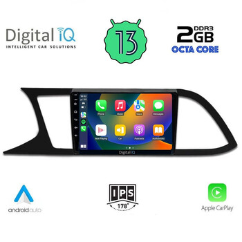 DIGITAL IQ RTC 5575_CPA (9inc) MULTIMEDIA TABLET for SEAT LEON mod. 2012-2021