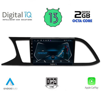 DIGITAL IQ RTC 5575_CPA (9inc) MULTIMEDIA TABLET for SEAT LEON mod. 2012-2021