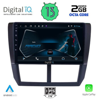 DIGITAL IQ RTC 5662_CPA (9inc) MULTIMEDIA TABLET for SUBARU FORESTER - IMPREZA - XV mod. 2008-2013