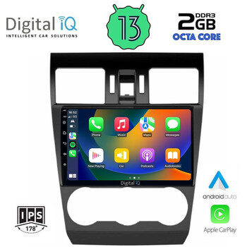 DIGITAL IQ RTC 5663_CPA (9inc) MULTIMEDIA TABLET for SUBARU FORESTER - IMPREZA - XV mod. 2013-2019