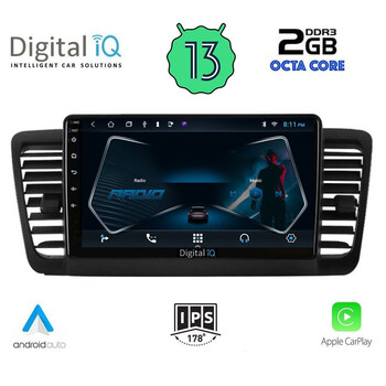 DIGITAL IQ RTC 5665_CPA (9inc) MULTIMEDIA TABLET for SUBARU LEGACY - OUTBACK mod. 2002-2008