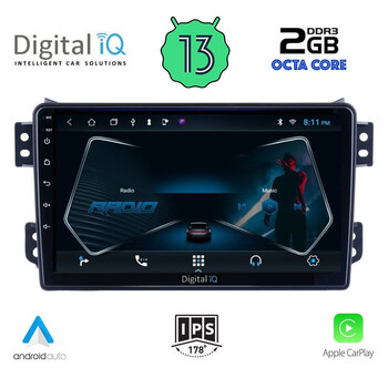DIGITAL IQ RTC 5682_CPA (9inc) MULTIMEDIA TABLET for OPEL AGILA - SUZUKI SPLASH mod. 2008&gt;