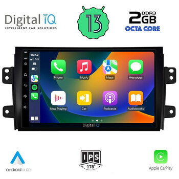 DIGITAL IQ RTC 5688_CPA (9inc) MULTIMEDIA TABLET for FIAT SEDICI – SUZUKI SX4 mod. 2005-2013