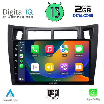 DIGITAL IQ RTC 5736_CPA (9inc) MULTIMEDIA TABLET for TOYOTA YARIS mod. 2006-2011