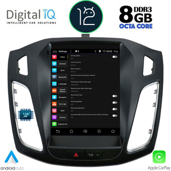 DIGITAL IQ BXD 8855_CPA TESLA STYLE  for FORD FOCUS mod. 2011-2017