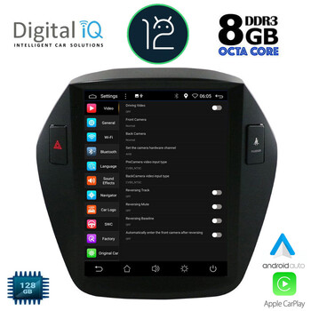 DIGITAL IQ BXD 8896_CPA TESLA STYLE for HYUNDAI IX35 mod. 2010-2015