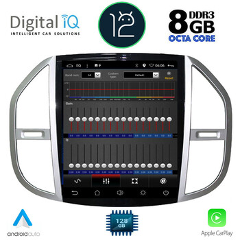 DIGITAL IQ BXD 8960_CPA TESLA STYLE for MERCEDES VITO mod. 2015&gt;