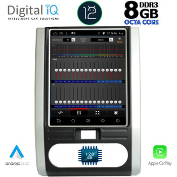 DIGITAL IQ BXD 8967_CPA TESLA STYLE for NISSAN XTRAIL mod. 2007-2014