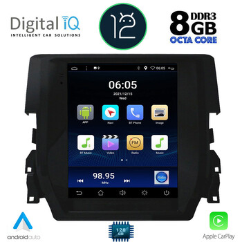 DIGITAL IQ BXD 8975_CPA TESLA STYLE  for HONDA CIVIC mod. 2016&gt;